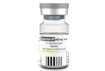 IBUPROFEN-PF 400 MG/ 4 ML I.V. INFUZYONLUK COZELTI  1 FLAKON İlaç Görseli