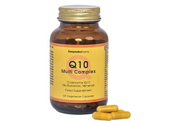 IMUNEKS FARMA Q10 MULTI COMPLEX KOENZIM Q10, MULTIVITAMIN, MINERALLER ICEREN TAKVIYE EDICI GIDA 60 kapsül İlaç Görseli