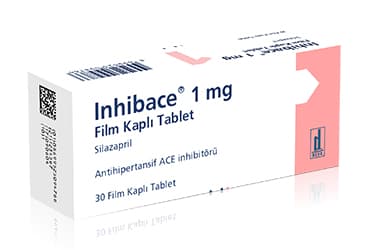 INHIBACE 1 MG FILM KAPLI TABLET İlaç Görseli