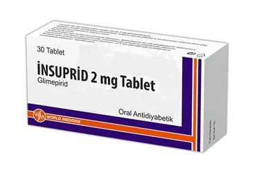 INSUPRID 2 MG 30 TABLET İlaç Görseli