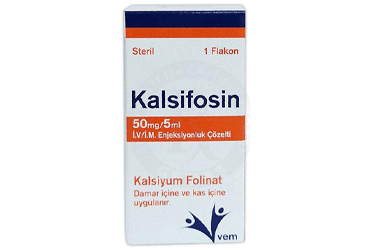 KALSIFOSIN 50 MG/5 ML I.V./ I.M. ENJEKSIYONLUK COZELTI (1 FLAKON) İlaç Görseli