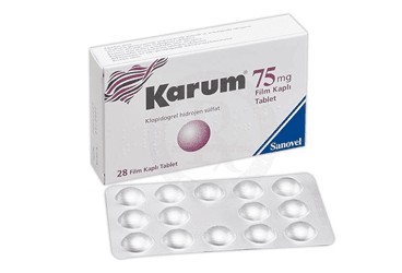 KARUM 75 MG FILM KAPLI TABLET (28 TABLET) İlaç Görseli