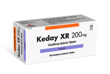 KEDAY XR 200 MG UZATILMIS SALIMLI 30 TABLET İlaç Görseli