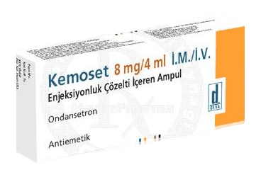 KEMOSET 8 MG/4 ML IM/IV ENJEKSIYONLUK COZELTI ICEREN AMPUL (5 ADET) İlaç Görseli