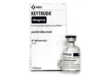 KEYTRUDA 100 MG/4 ML IV INFUZYONLUK COZELTI İlaç Görseli
