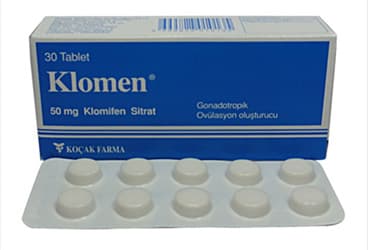 KLOMEN 50 MG 10 TABLET İlaç Görseli