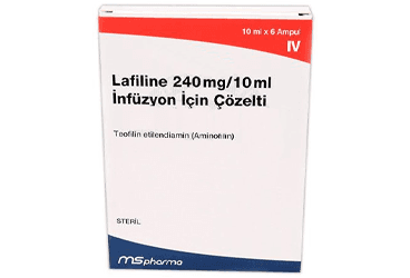 LAFILINE 240 MG/10 ML INFUZYON ICIN COZELTI (6 ADET) İlaç Görseli