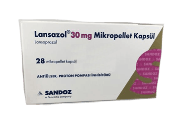 LANSAZOL 30 MG 28 MIKROPELLET KAPSUL İlaç Görseli