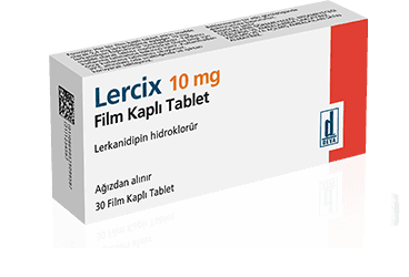LERCIX 10 MG FILM KAPLI TABLET (30 TABLET) İlaç Görseli