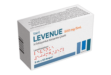 LEVENUE 500 MG/5 ML IV INFUZYONLUK KONSANTRE COZELTI (10 ADET) İlaç Görseli