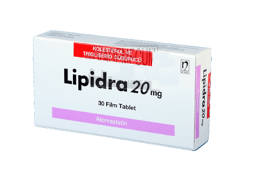 LIPIDRA 20 MG 30 FILM TABLET İlaç Görseli