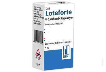 LOTEFORTE %0,5 OFTALMIK SUSPANSIYON (5 ML) İlaç Görseli