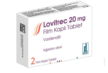 LOVITREC 20 MG FILM KAPLI TABLET (4 TABLET) İlaç Görseli