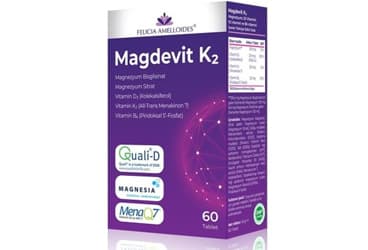 MAGDEVIT K2 TAKVIYE EDICI GIDA 60 tablet İlaç Görseli