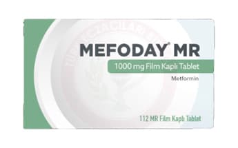 MEFODAY MR 1000 MG 112 FILM KAPLI TABLET İlaç Görseli