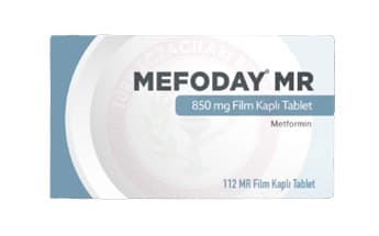 MEFODAY MR 850 MG 112 FILM KAPLI TABLET İlaç Görseli