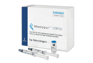 MENOPUR 1200 IU MULTI DOZ ICIN KULLANIMA HAZIR ENJEKTOR İlaç Görseli