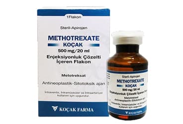 METHOTREXATE KOCAK 500 MG/20ML ENJEKSIYONLUK COZELTI (1 FLAKON) İlaç Görseli
