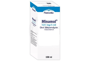 MINAMOL 120 MG/5 ML ORAL SUSPANSIYON 150 ML İlaç Görseli