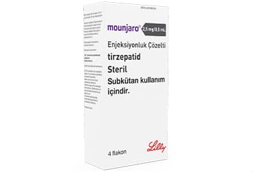 MOUNJARO 2,5 MG/0,5 ML ENJEKSIYONLUK COZELTI (4 ADET) İlaç Görseli