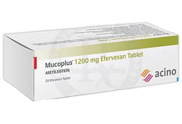MUCOPLUS 1200 MG EFERVESAN TABLET (20 TABLET) İlaç Görseli