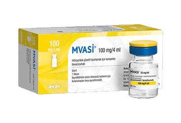 MVASI 100 MG/4 ML INFUZYONLUK COZELTI HAZIRLAMAK ICIN KONSANTRE (1FLAKON) İlaç Görseli