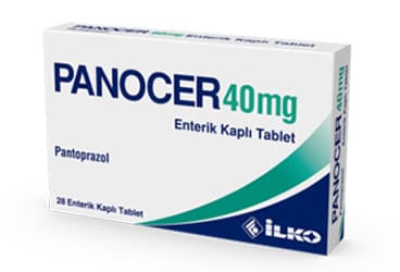 PANOCER 40 MG 28 ENTERIK KAPLI TABLET İlaç Görseli