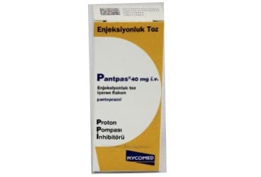 PANTPAS 40 MG IV ENJEKSIYONLUK TOZ ICEREN FLAKON İlaç Görseli
