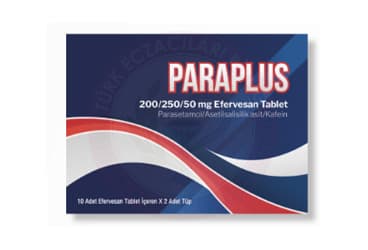 PARAPLUS 200 MG/250 MG/50 MG EFERVESAN TABLET (20 TABLET) İlaç Görseli