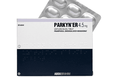 PARKYN ER 4,5 MG UZATILMIS SALIMLI TABLET (30 TABLET) İlaç Görseli
