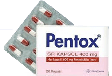 PENTOX SR 400 MG 20 KAPSUL İlaç Görseli