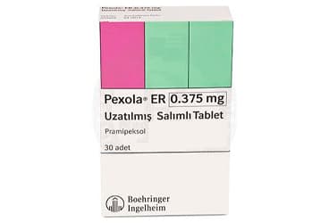 PEXOLA ER 0,375 MG UZATILMIS SALIMLI 30 TABLET İlaç Görseli
