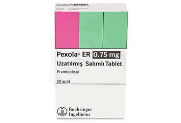 PEXOLA ER 0,750 MG UZATILMIS SALIMLI 30 TABLET İlaç Görseli