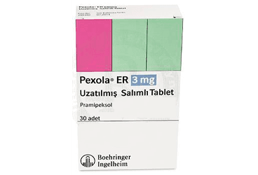 PEXOLA ER 3 MG UZATILMIS SALIMLI 30 TABLET İlaç Görseli