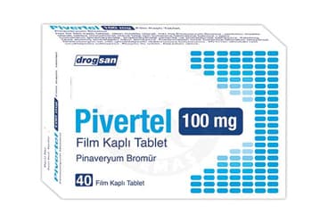 PIVERTEL 100 MG FILM KAPLI TABLET (40 TABLET) İlaç Görseli