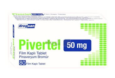 PIVERTEL 50 MG FILM KAPLI TABLET (80 TABLET) İlaç Görseli