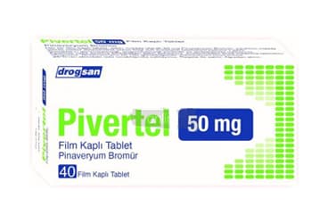 PIVERTEL 50 MG FILM KAPLI TABLET (40 TABLET) İlaç Görseli