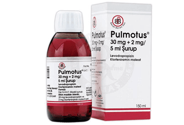 PULMOTUS 30 MG + 2 MG / 5 ML SURUP İlaç Görseli