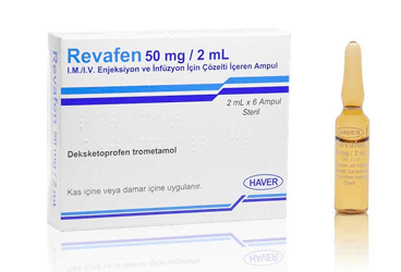 REVAFEN 50 MG/2 ML IM/IV ENJEKSIYONVE INFUZYON ICIN COZELTI ICEREN 6 AMPUL İlaç Görseli