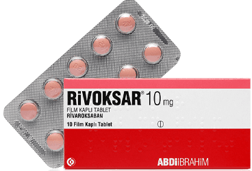 RIVOKSAR 10 MG FILM KAPLI TABLET (10 TABLET) İlaç Görseli