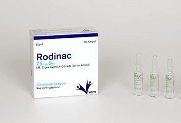 RODINAC 75 MG/3 ML IM ENJEKSIYON ICIN COZELTI ICEREN 10 AMPUL İlaç Görseli
