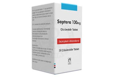 SAPTERA 100 MG COZUNEBILIR TABLET İlaç Görseli