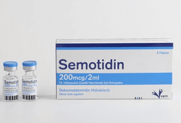 SEMOTIDIN 200 MCG / 2 ML I.V. INFUZYONLUK COZELTI HAZIRLAMAK ICIN KONSANTRE ( 5 FLAKON ) İlaç Görseli
