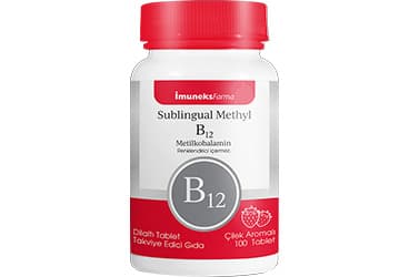 IMUNEKS FARMA METHYL B12 TABLET 1000 mcg 100 tablet İlaç Görseli
