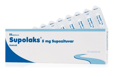 SUPOLAKS 5 MG SUPOZITUVAR ( 20 ADET) İlaç Görseli