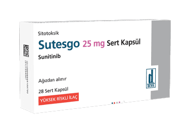SUTESGO 25 MG SERT KAPSUL (28 KAPSUL) İlaç Görseli