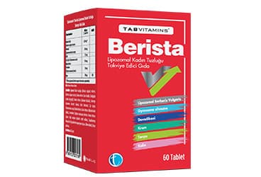 TABVITAMINS BERISTA TAKVIYE EDICI GIDA TABLET 60 tablet İlaç Görseli