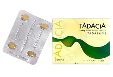 TADACIA 20 MG FILM KAPLI TABLET (4 TABLET) İlaç Görseli