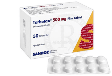 TARBETAX 500 MG 50 FILM TABLET İlaç Görseli
