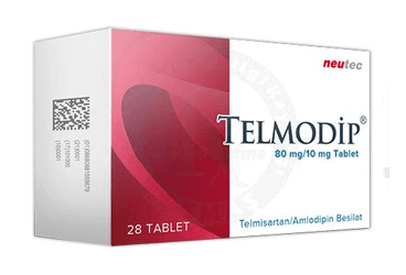 TELMODIP 80 MG/10 MG 28 TABLET İlaç Görseli